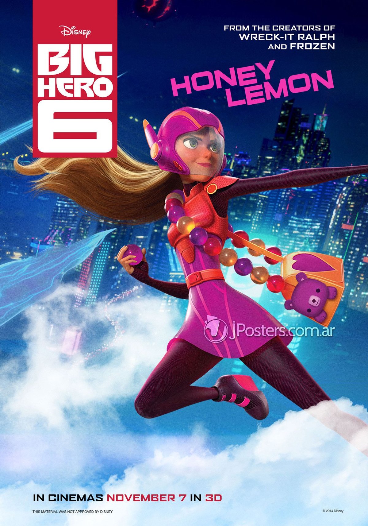 Honey Lemon in Big Hero 6: The Series Is a Bubbly Chemist